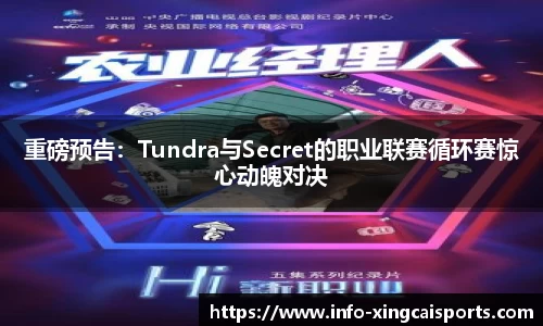 重磅预告：Tundra与Secret的职业联赛循环赛惊心动魄对决